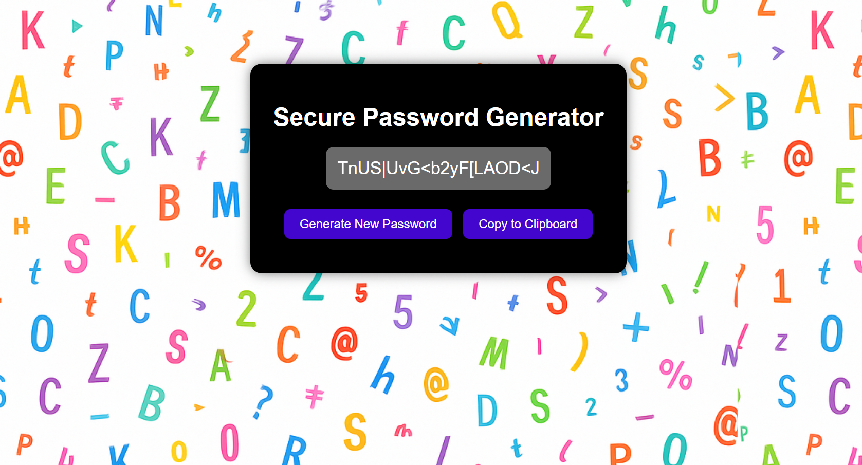 Password Generator